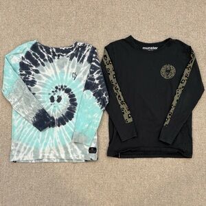 Lot of 2 Munster shirts, both size 8